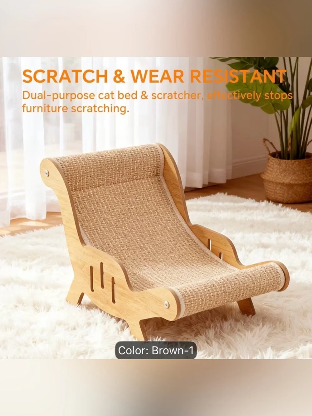 Cat Recliner - cat lounge chair, cat bed, pet bed - new in box